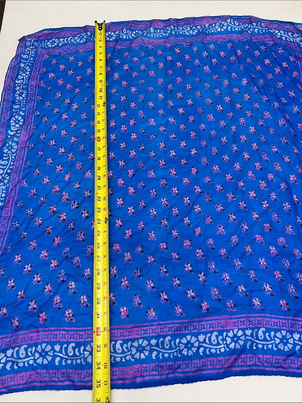 Marco Polo vintage scarf